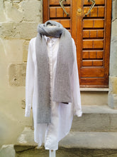 Carica l&#39;immagine nel visualizzatore di Gallery, Sciarpa Cashmere Spighe GREY