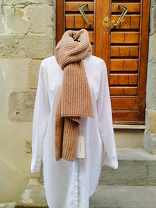 Sciarpa Cashmere Spighe CARAMEL