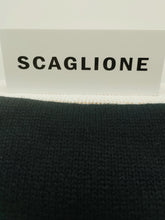 Carica l&#39;immagine nel visualizzatore di Gallery, Sciarpa Cashmere Costine BLACK