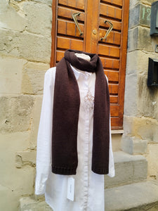 Sciarpa Cashmere Costine EBANO