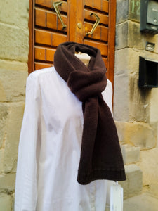 Sciarpa Cashmere Costine EBANO