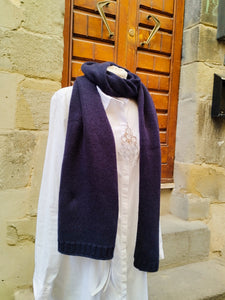 Sciarpa Cashmere Costine BLU NAVY