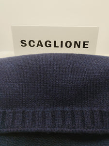 Sciarpa Cashmere Costine BLU NAVY