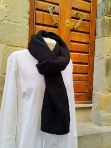 Sciarpa Merino e Cashmere NERO