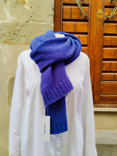 画像をギャラリービューアに読み込む, Sciarpa Merino e Cashmere BLUE ROYAL