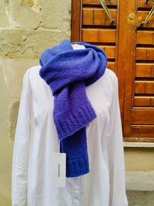 Sciarpa Merino e Cashmere BLUE ROYAL