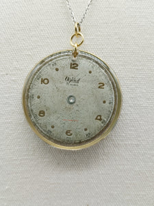 Collana con orologio 287 Verde. 2,4,6,8,10