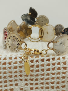 Bracciale con orologi 73 FIORI  ROSSI