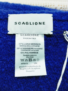 Sciarpa Merino e Cashmere BLUE ROYAL