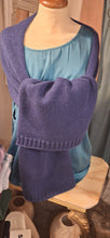 画像をギャラリービューアに読み込む, Sciarpa Cashmere Costine Blu Cornflower
