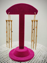 将图片加载到图库查看器，Orecchini gold p. pietre CASCATA