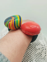Carica l'immagine nel visualizzatore di Gallery, Bracciale vetro DUO Orange