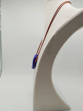 Carica l&#39;immagine nel visualizzatore di Gallery, Collana vetro Sasso Blu