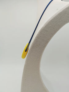 Collana vetro Sasso Giallo