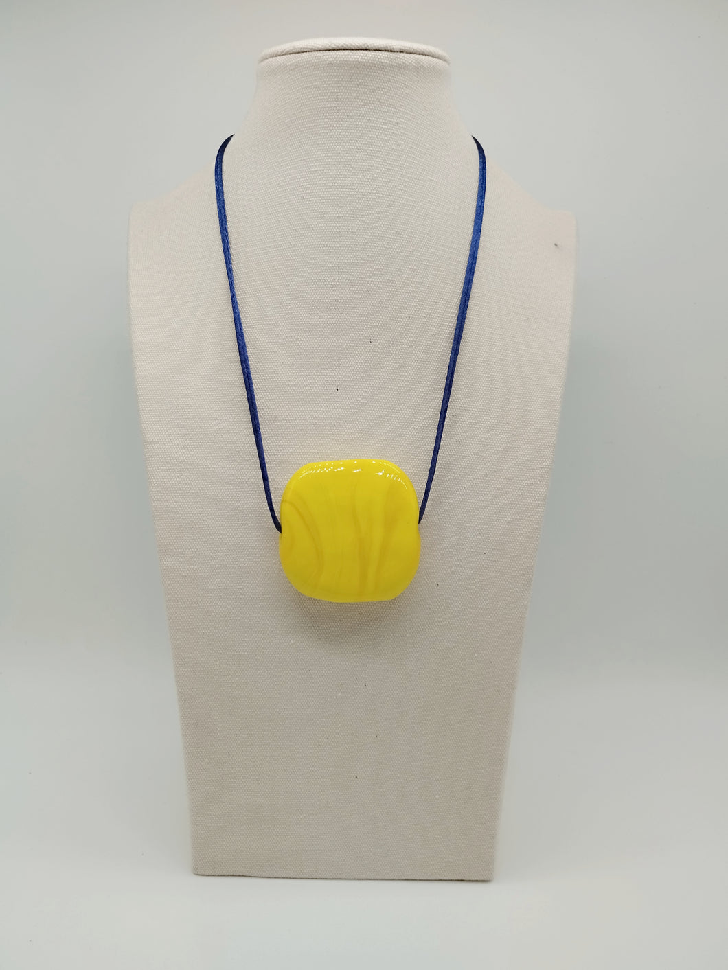 Collana vetro Sasso Giallo