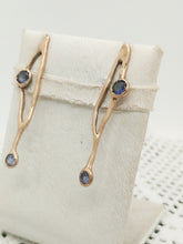 将图片加载到图库查看器，Orecchini bronzo, Jolite ALGHE