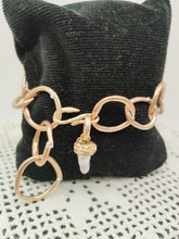 Carica l'immagine nel visualizzatore di Gallery, Bracciale Maglie e Perla