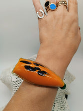 将图片加载到图库查看器，Bracciale vetro STONE SENAPE NERO