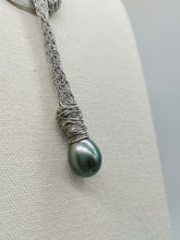Carica l&#39;immagine nel visualizzatore di Gallery, Collana argento e perla MONOC TAHITI
