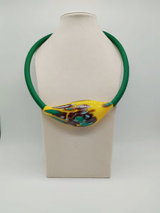 Collana vetro GLIMMER Giallo