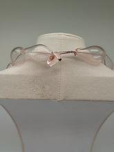 Carica l&#39;immagine nel visualizzatore di Gallery, Collana vetro DROP Rosa pallido
