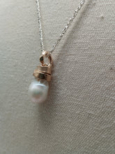 Carica l'immagine nel visualizzatore di Gallery, Collana Perla d'acqua dolce