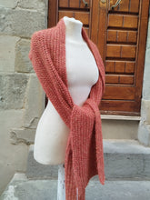 Carica l&#39;immagine nel visualizzatore di Gallery, Sciarpa Merino Alpaca. ORANGE