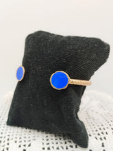 Carica l'immagine nel visualizzatore di Gallery, Bracciale Open BLU SCURO