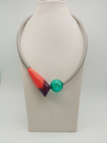 Collana vetro Gocce Rugiada