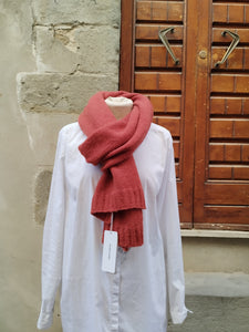 Sciarpa Merino e Cashmere RUGGINE