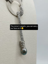 Carica l&#39;immagine nel visualizzatore di Gallery, Collana argento e perla MONOC TAHITI