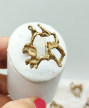 将图片加载到图库查看器，Anello bronzo PIZZO misura 7