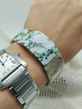 画像をギャラリービューアに読み込む, Bracciale con orologi QUADRATI ALTI fiori 74