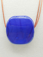 Carica l&#39;immagine nel visualizzatore di Gallery, Collana vetro Sasso Blu