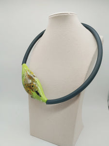 Collana vetro GLIMMER Verde pallido