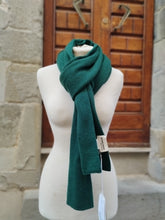 Carica l&#39;immagine nel visualizzatore di Gallery, Sciarpa Cashmere VERDE