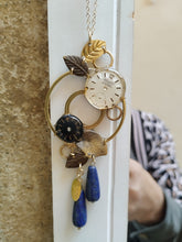 Carica l&#39;immagine nel visualizzatore di Gallery, Collana con orologi LAPIS Viola 234