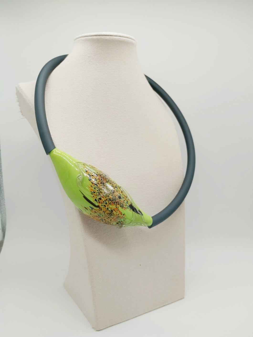 Collana vetro GLIMMER Verde pallido
