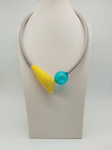 Collana vetro Gocce Rugiada