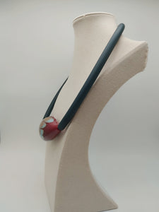 Collana vetro GLIMMER Prugna
