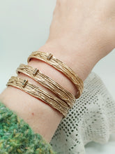 Carica l'immagine nel visualizzatore di Gallery, Bracciale Corteccia Diamanti Brown