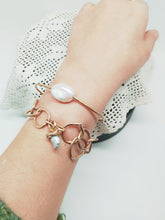 Carica l'immagine nel visualizzatore di Gallery, Bracciale Maglie e Perla