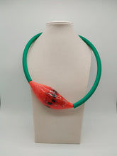 Carica l&#39;immagine nel visualizzatore di Gallery, Collana vetro GLIMMER Orange