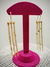 将图片加载到图库查看器，Orecchini gold p. pietre CASCATA