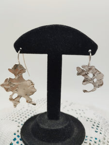 Orecchini silver FOGLIA