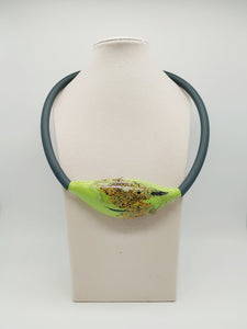Collana vetro GLIMMER Verde pallido