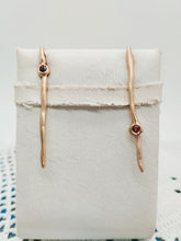 将图片加载到图库查看器，Orecchini bronzo, Granato AEQUOREA