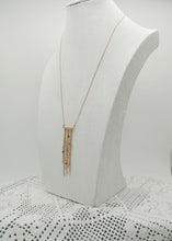 将图片加载到图库查看器，Collana gold p. pietre CASCATA