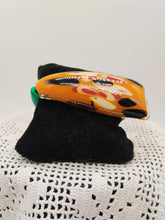 将图片加载到图库查看器，Bracciale vetro STONE SENAPE nero white