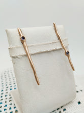 将图片加载到图库查看器，Orecchini bronzo, Jolite AEQUOREA